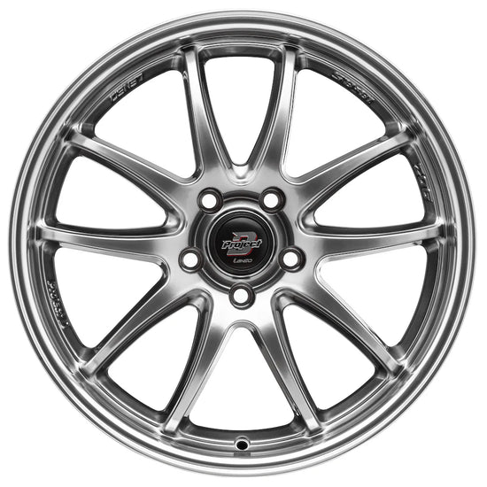 Lenso 90-Z Wheel Hyper Black Mirror Lip