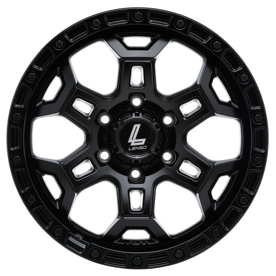 Lenso Argo Wheel Satin Black