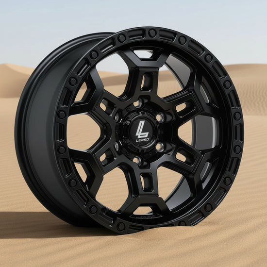 Lenso Argo Wheel Satin Black