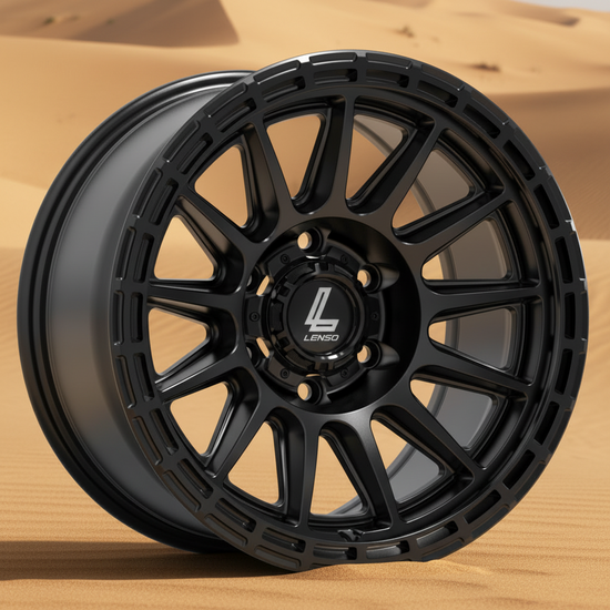 Lenso DINERO Wheel Satin Black