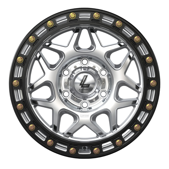 Lenso KAOS (Imitation) Wheel Machined Black Ring (PRE ORDER NOW)