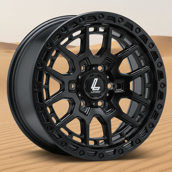 Lenso Gravel Wheel Satin Black