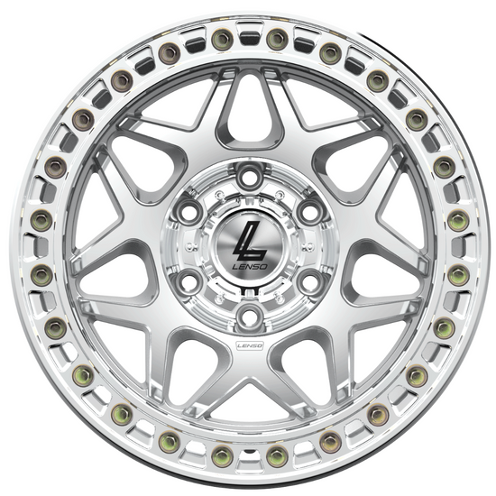 Lenso AMADA (Beadlock) Wheel Full Polished