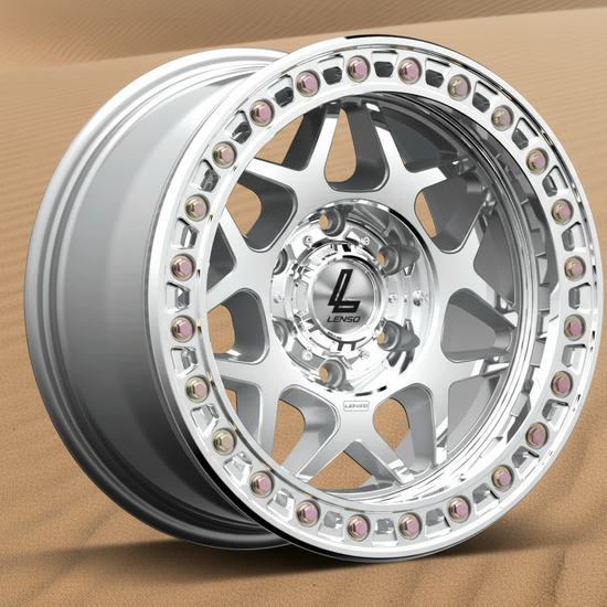 Lenso AMADA (Beadlock) Wheel Full Polished