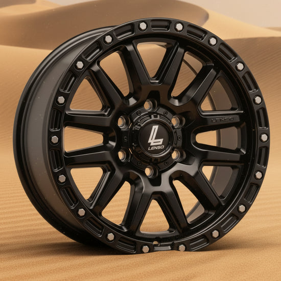 Lenso Marvel Wheel Satin Black