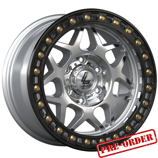 Lenso AMADA (Beadlock) Wheel Machined Face Black Ring (PRE ORDER NOW)