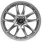 Lenso 90-Z Wheel Hyper Black Mirror Lip