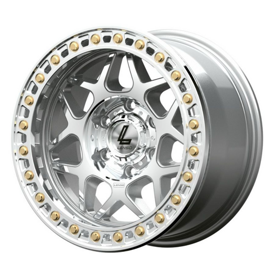 Lenso AMADA (Beadlock) Wheel Full Polished