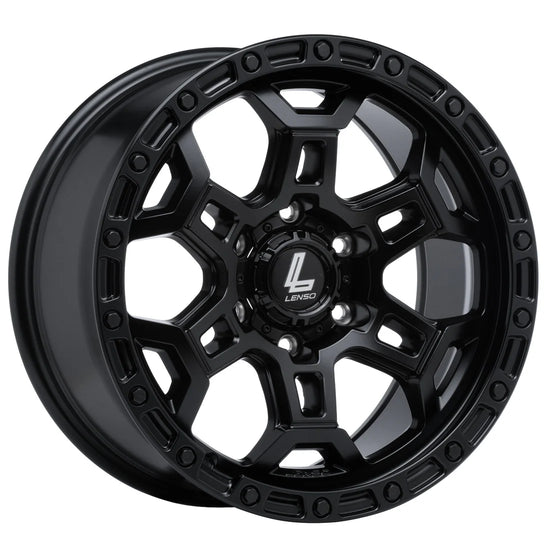 Lenso Argo Wheel Satin Black