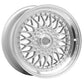 Lenso BSX Wheel Silver Mirror Lip