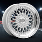 Lenso BSX Wheel Silver Mirror Lip
