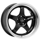 Lenso D-1SE Wheel Gloss Black Mirror Lip