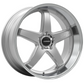 Lenso D1R-EVO Wheel  Hyper Silver Mirror Lip
