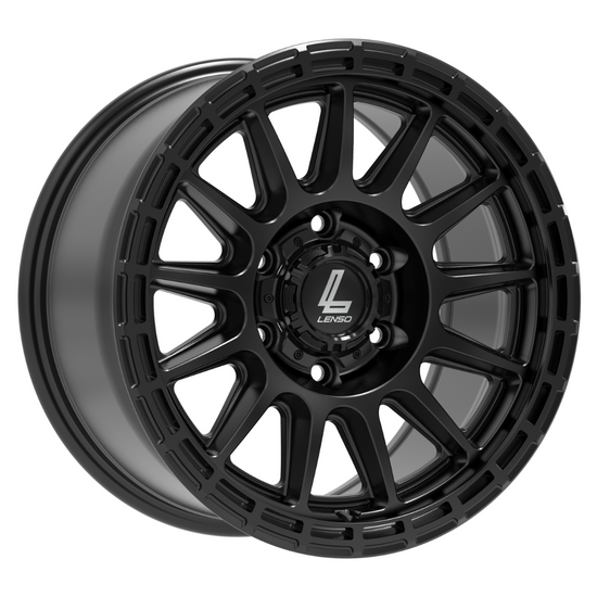 Lenso DINERO Wheel Satin Black