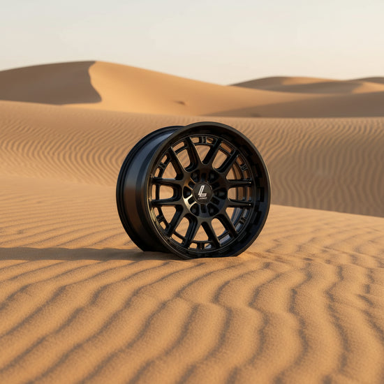 Lenso Hurricane Wheel Satin Black