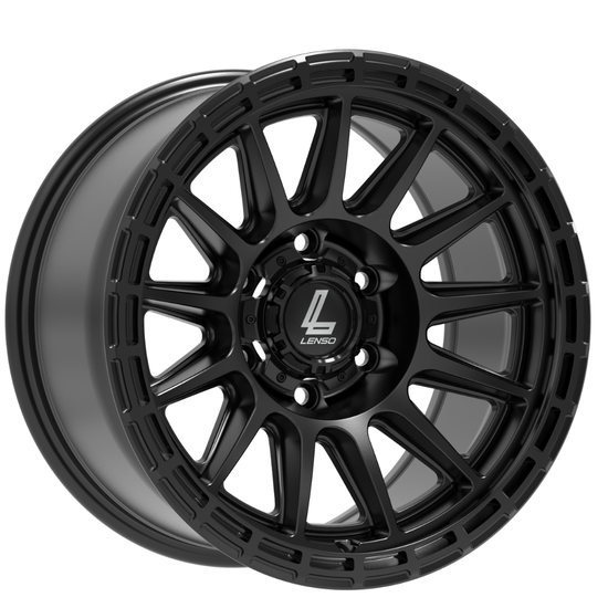 Lenso DINERO Wheel Satin Black