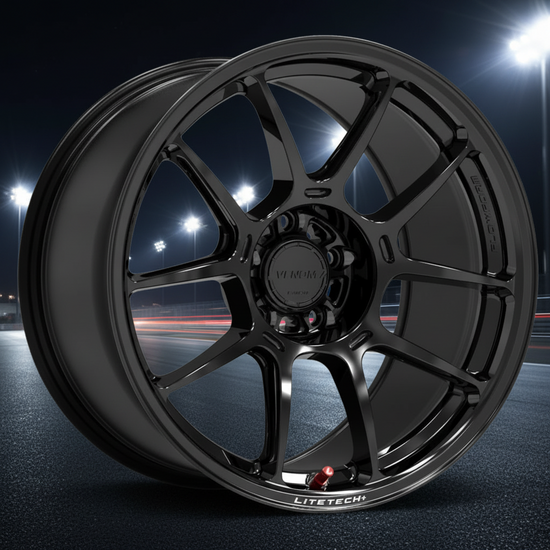 Lenso V1N Wheel Gloss Black