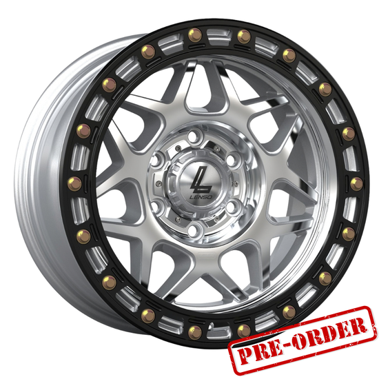 Lenso KAOS (Imitation) Wheel Machined Black Ring (PRE ORDER NOW)