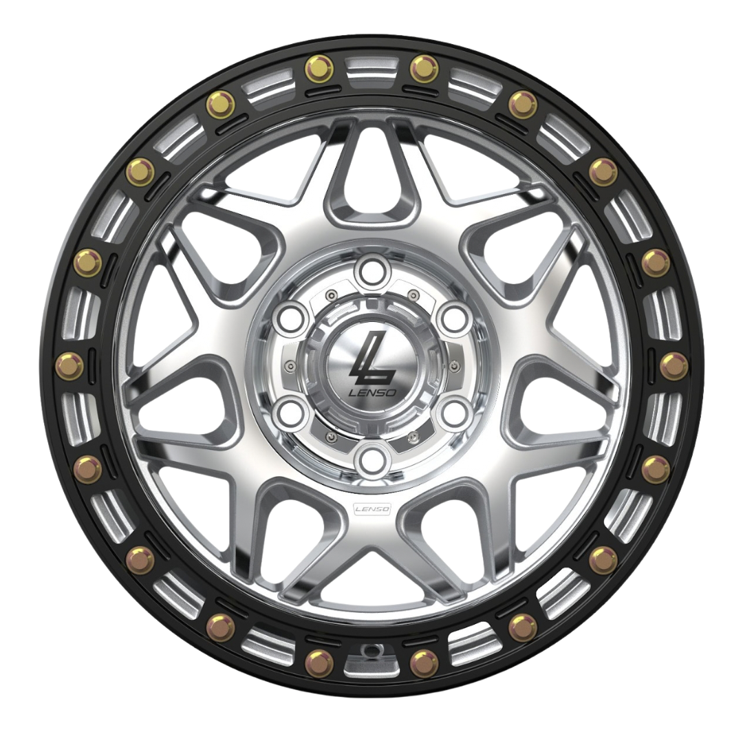 Lenso KAOS (Imitation) Wheel Machined Black Ring (PRE ORDER NOW)