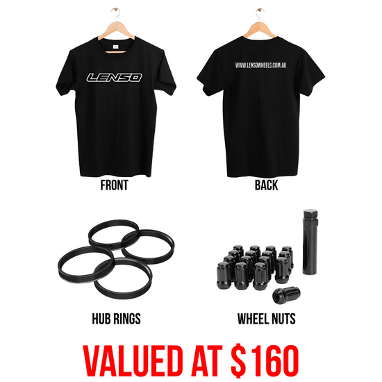 Lenso Mech/Accessories Pack - Tell us your shirt size in the cart notes Size M-3XL
