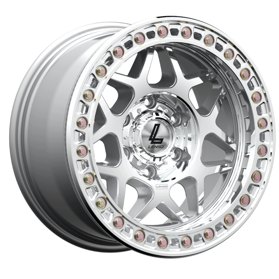 Lenso AMADA (Beadlock) Wheel Full Polished