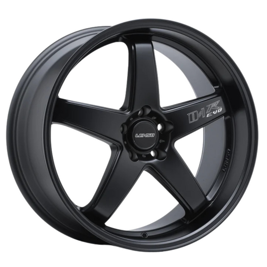 Lenso D1R-EVO Wheel Satin Black