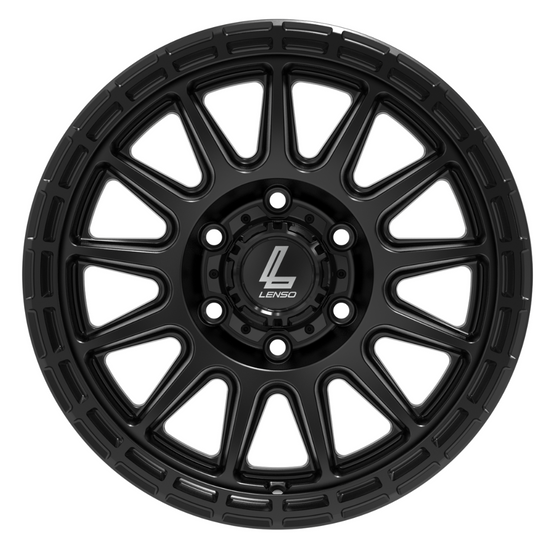 Lenso DINERO Wheel Satin Black
