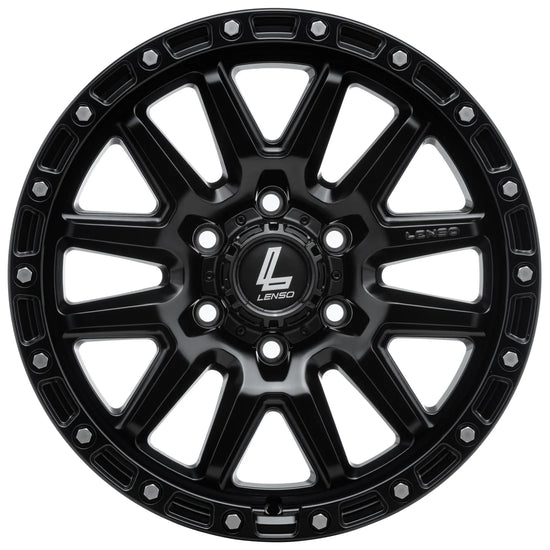 Lenso Marvel Wheel Satin Black