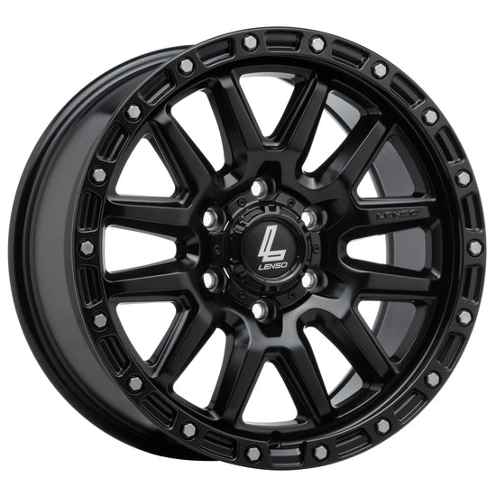 Lenso Marvel Wheel Satin Black
